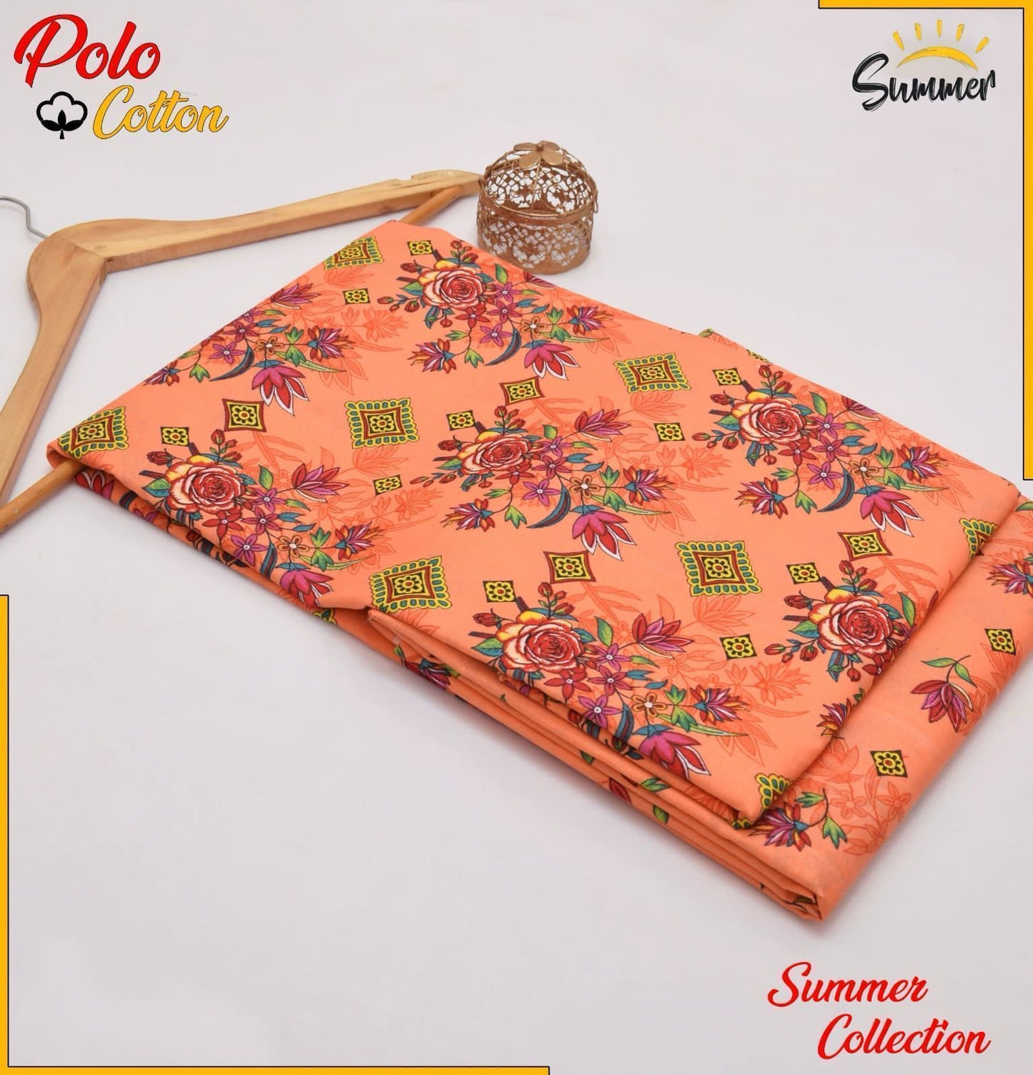 2 pc summer micro polo coton suit, cash on delivery