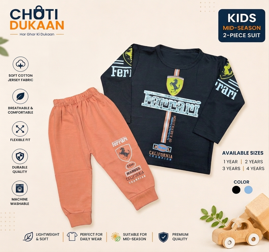 Kids mid season two pcs suit