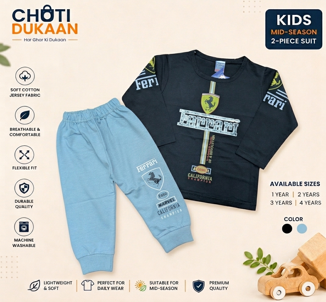 Kids mid season two pcs suit