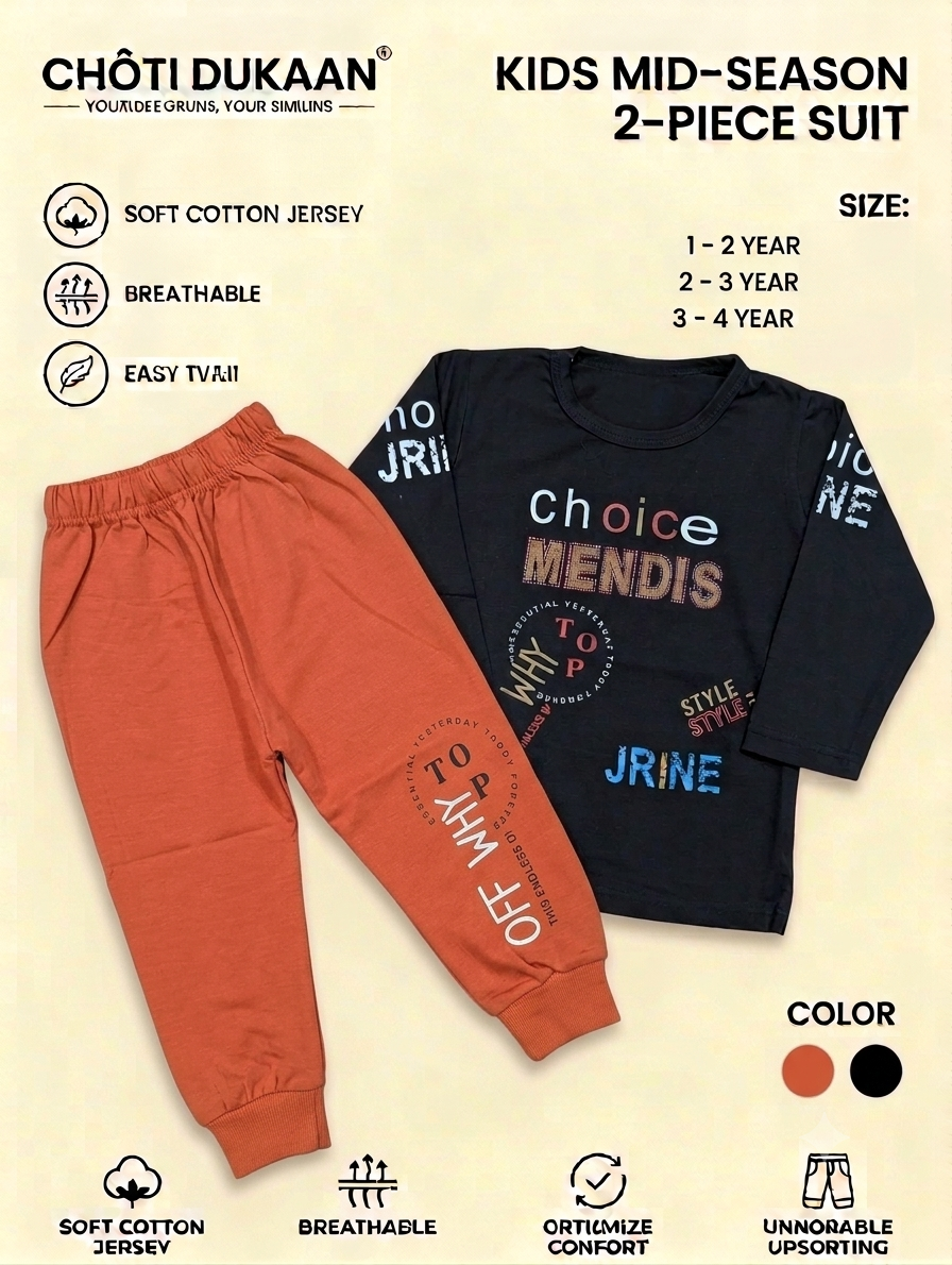 Kids mid season two pcs suit