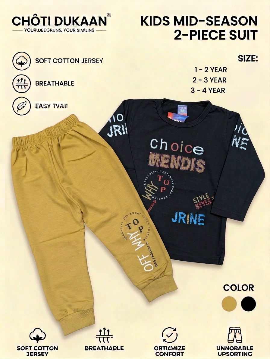 Kids mid season two pcs suit