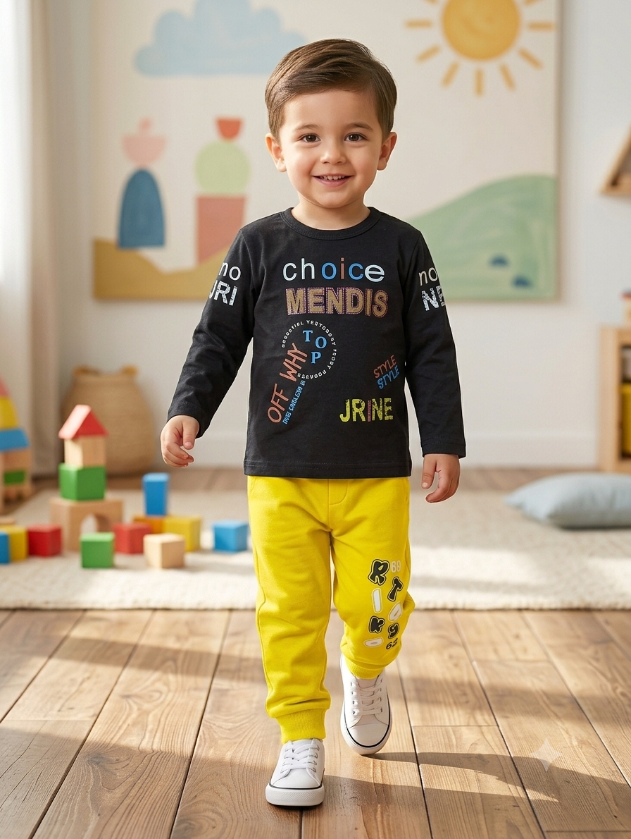 Kids mid season two pcs suit
