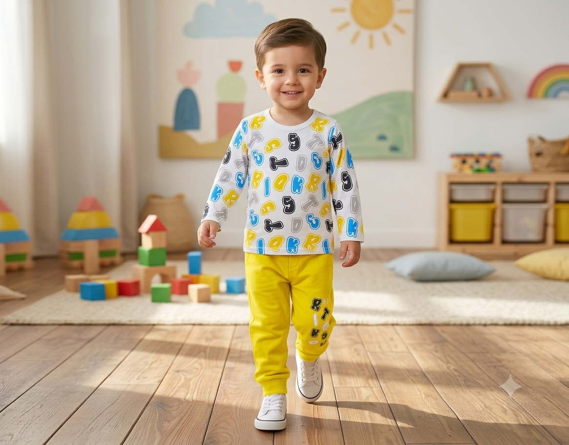 Kids mid season two pcs suit