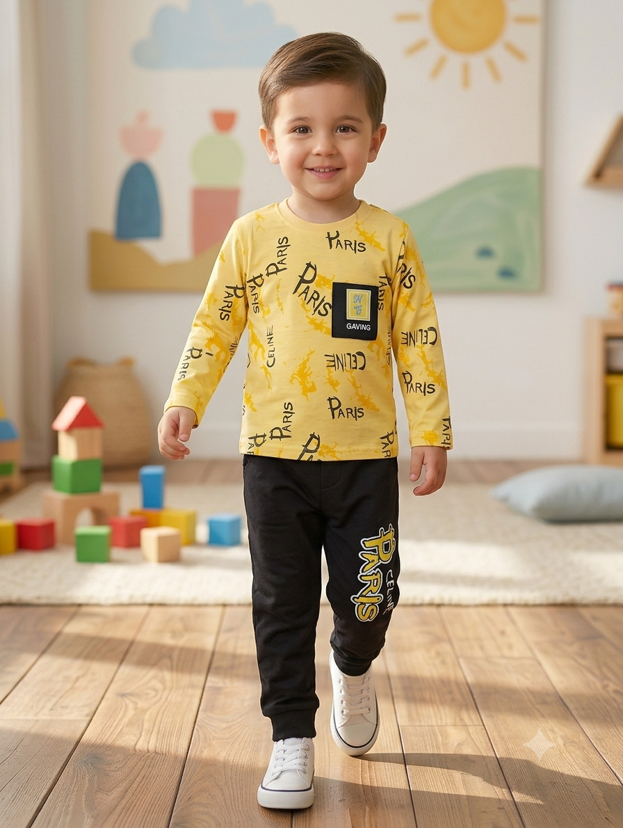Kids mid season two pcs suit