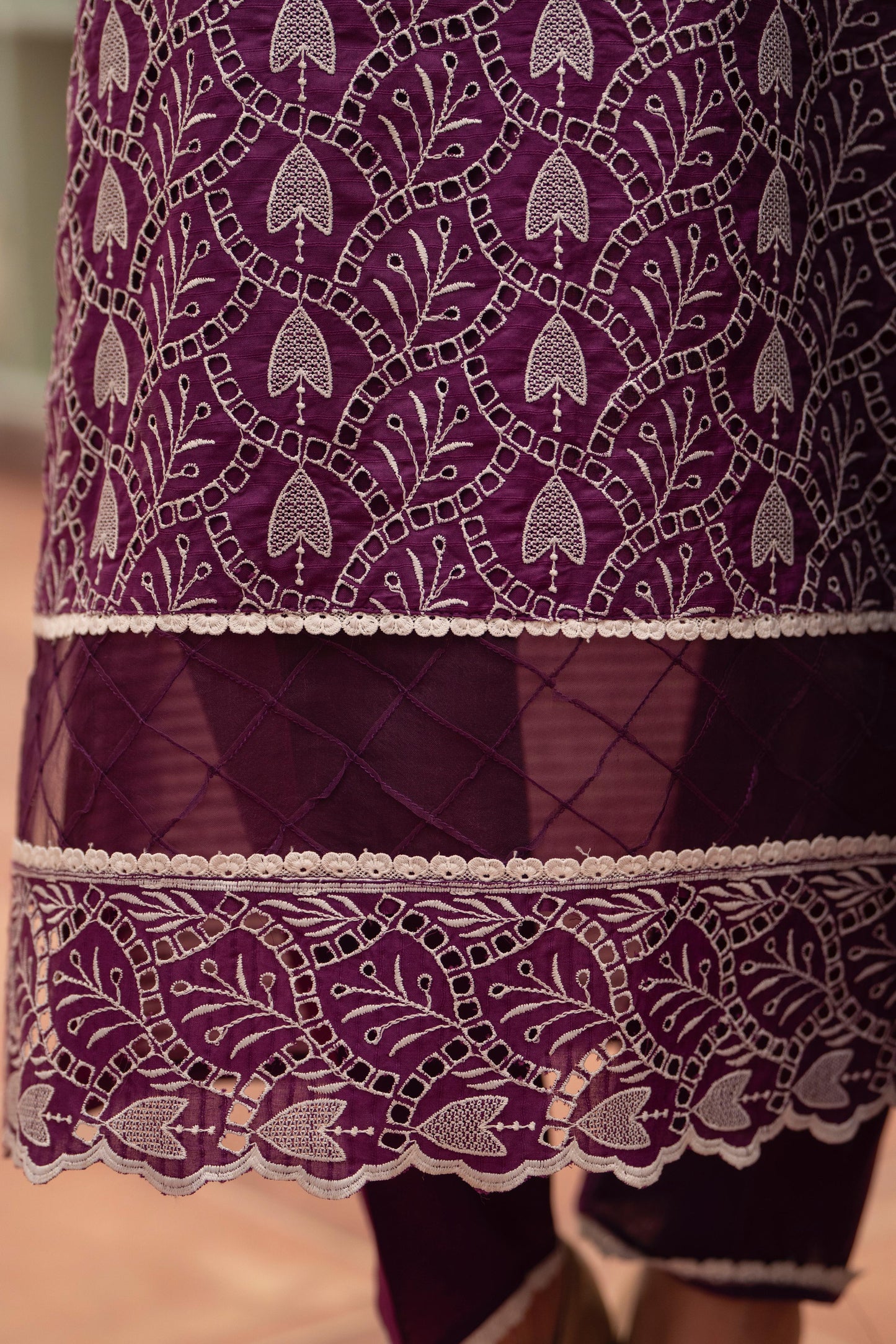 3 Pc premium embroidery suit
