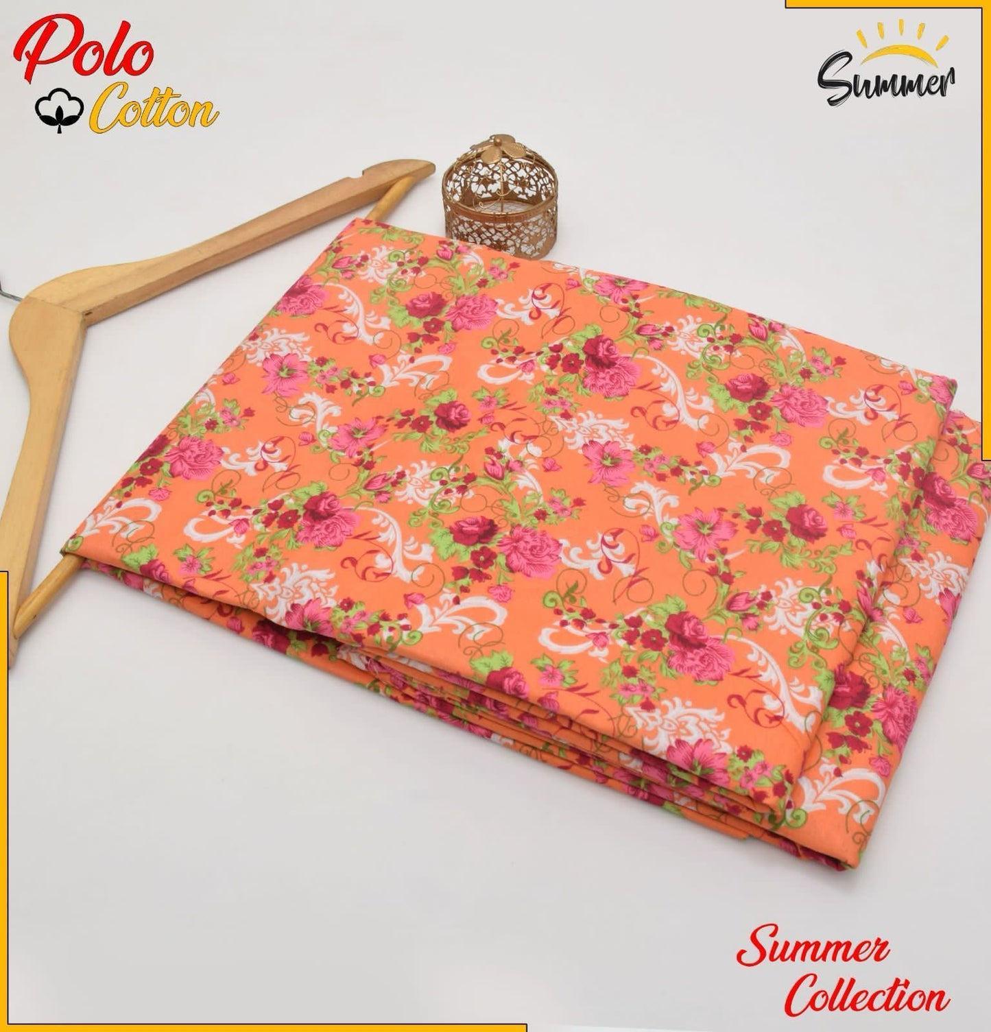 2 pc summer micro polo coton suit, cash on delivery