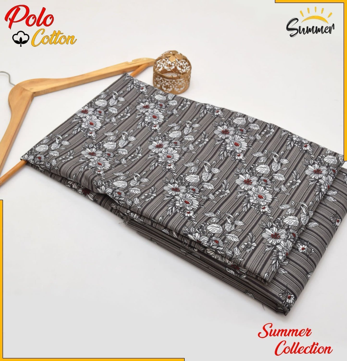 2 pc summer micro polo coton suit, cash on delivery