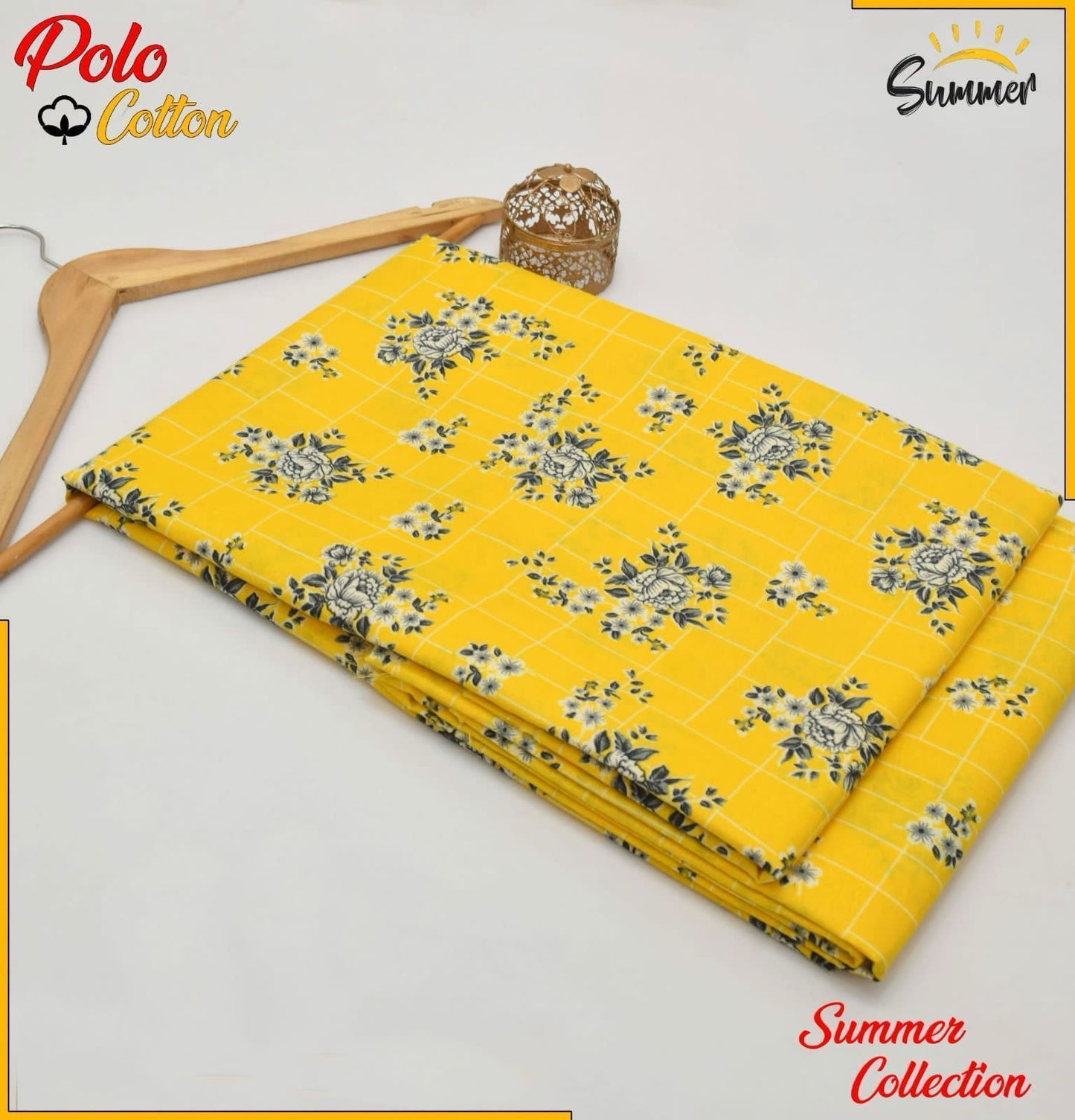 2 pc summer micro polo coton suit, cash on delivery
