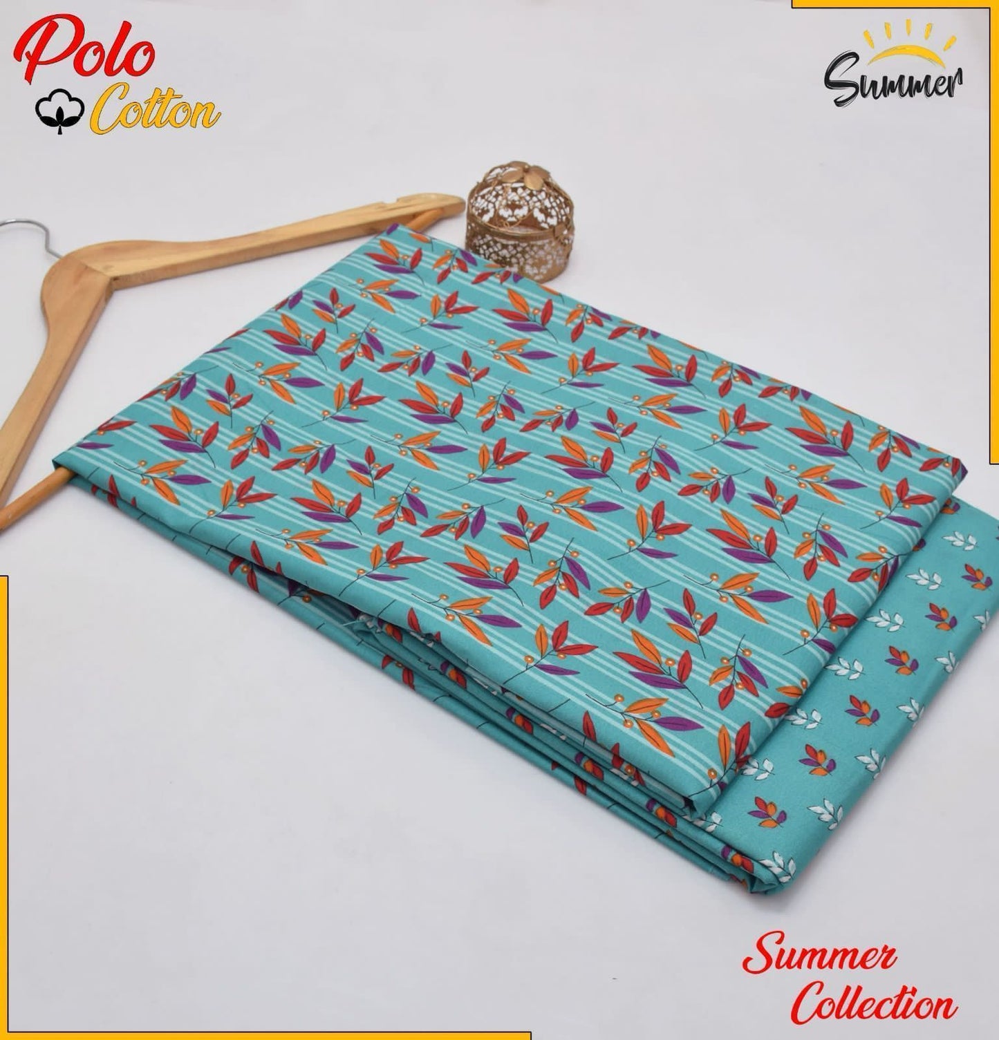 2 pc summer micro polo coton suit, cash on delivery