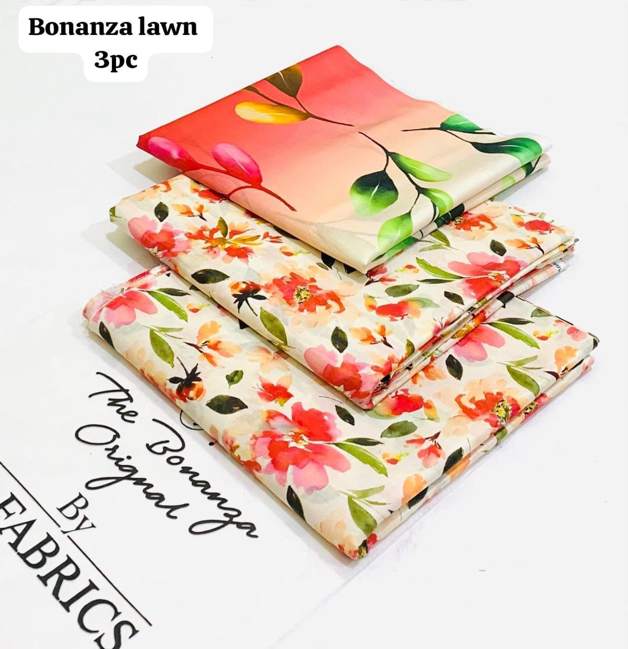 3 pc branded lawn suit, cash on delivery