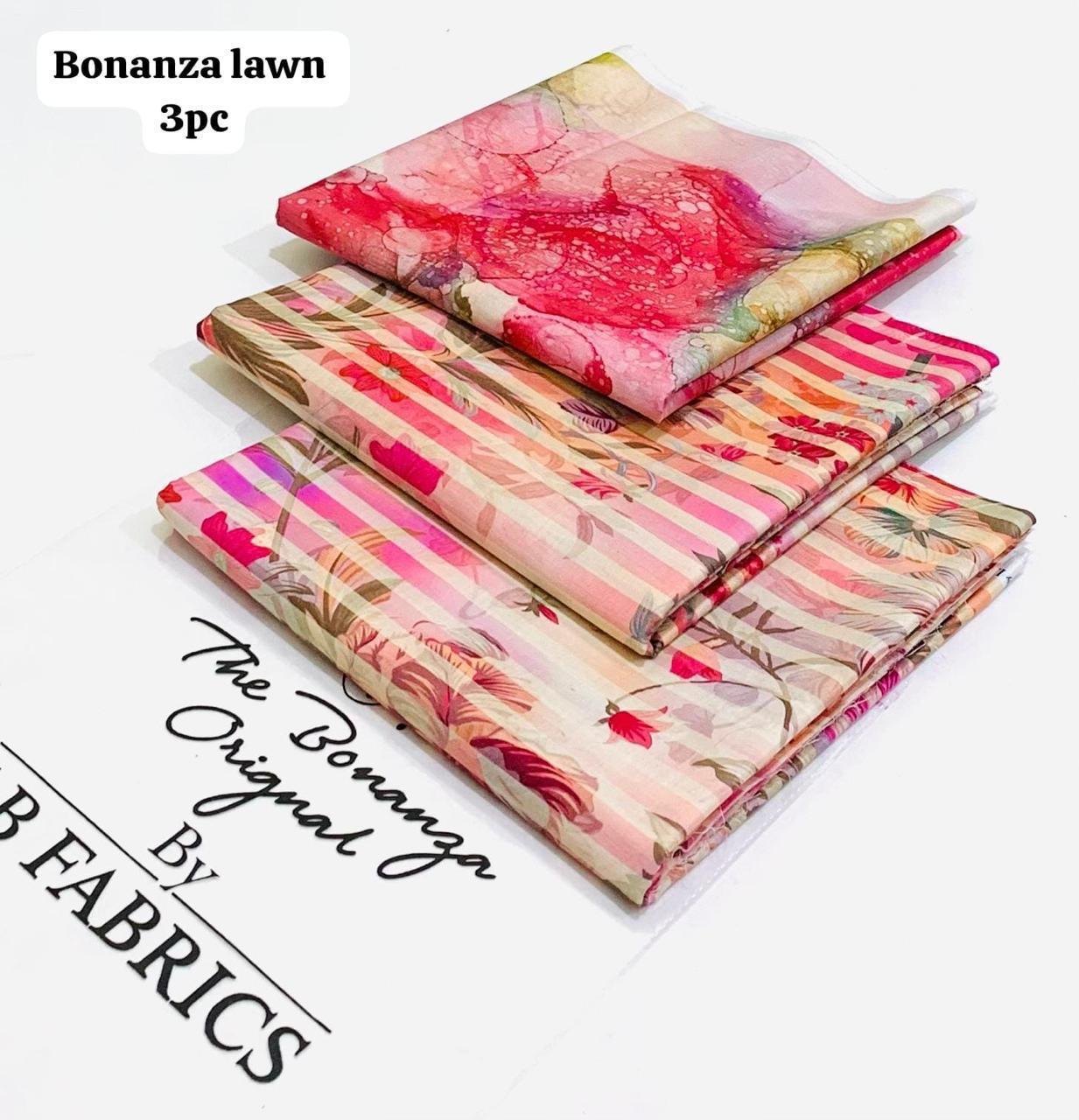 3 pc branded lawn suit, cash on delivery