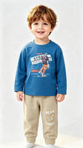 Sweatshirt and beige Jogger set
