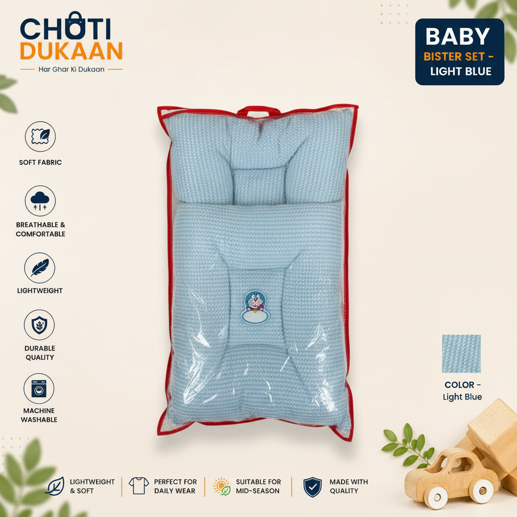 Baby Bister Set - Light Blue