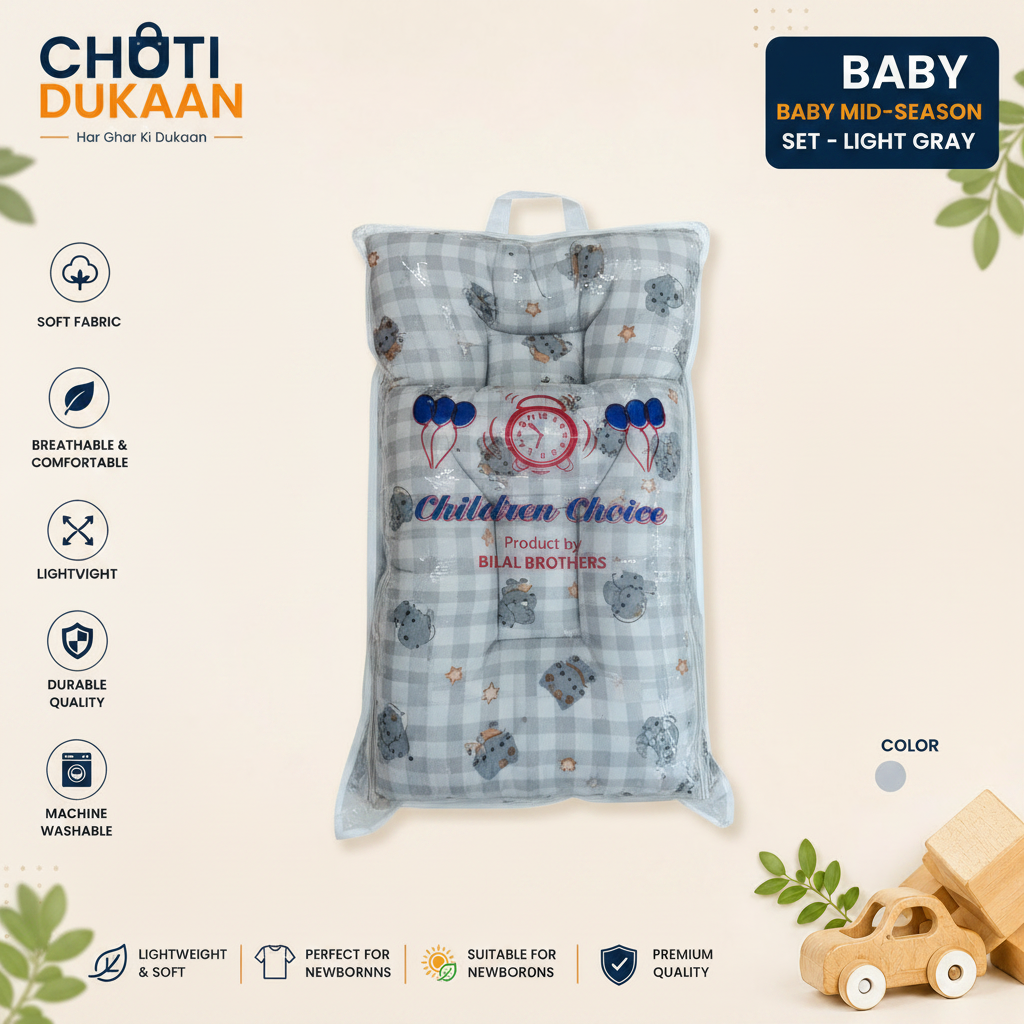 Baby Bister Light Gray