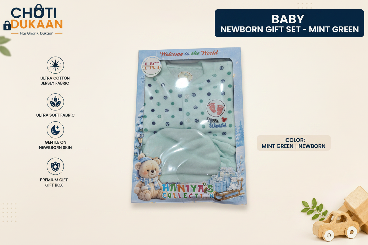 Mint Green Newborn Gift Set
