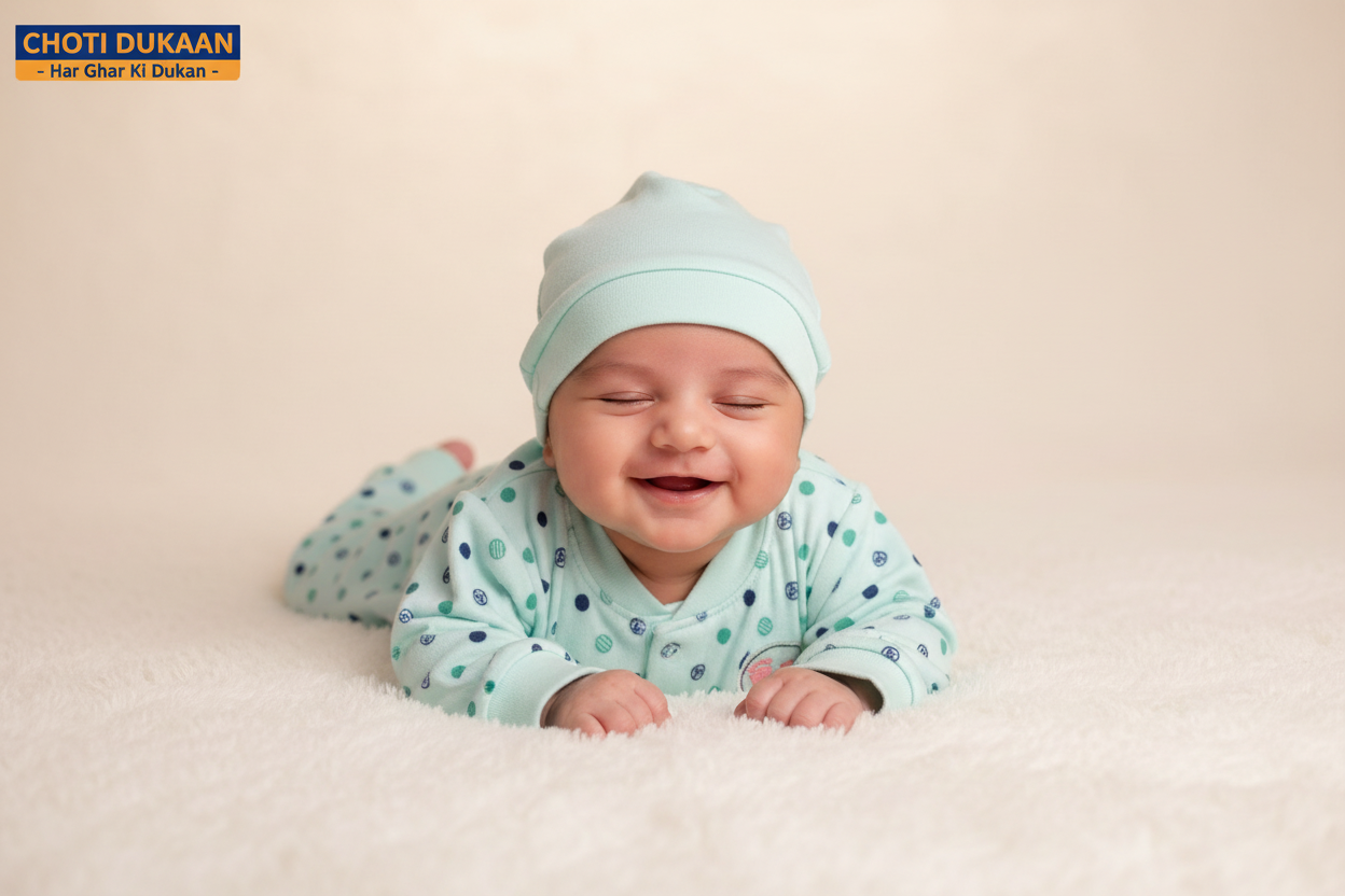 Newborn Baby in Mint Green Haniya's Collection Set